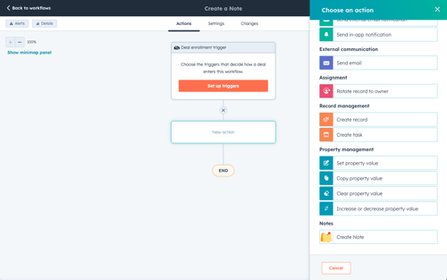 Create a note in HubSpot Create a note in HubSpot