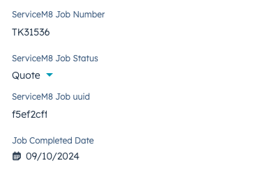 ServiceM8 fields