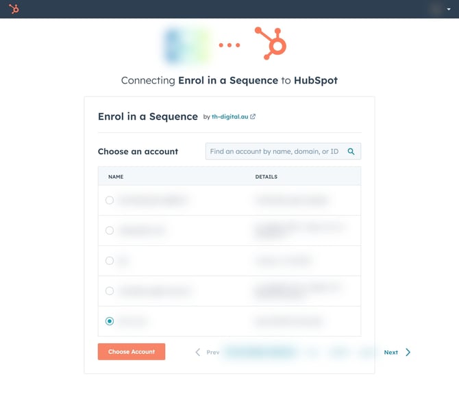 choose accountascreenshot