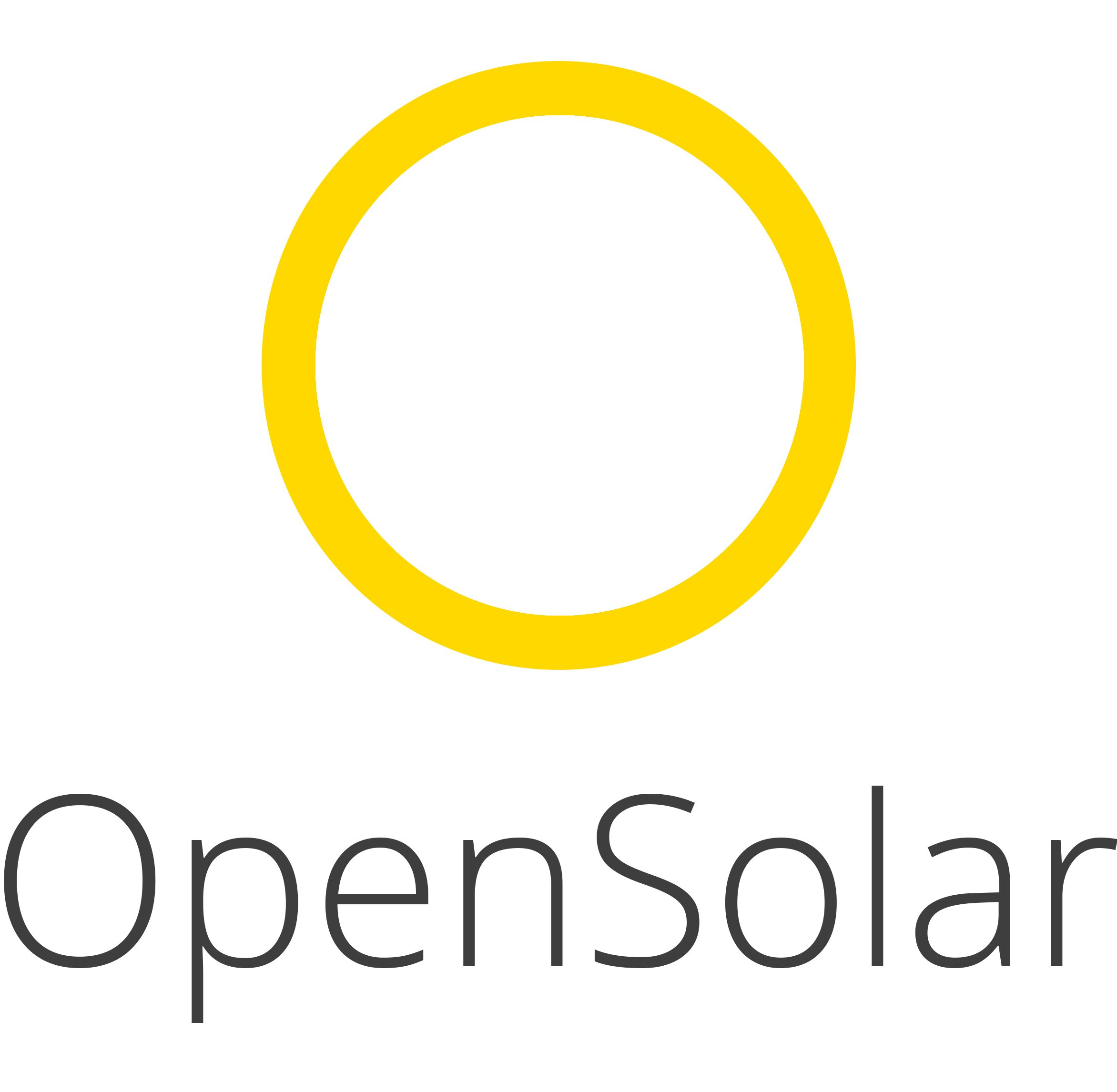 OpenSolar Stacked logo